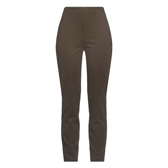 PIERANTONIO GASPARI Brown Elastic Waist Casual Pants Size: 8 / 44 NWT - Picture 1 of 4